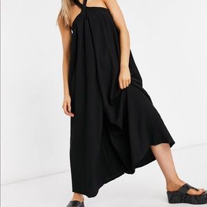 Black ASOS jumpsuit.